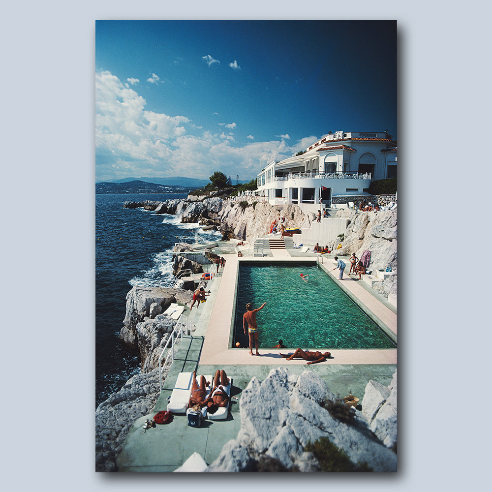 Wandbild Acrylglas Slim Aarons - Eden Roc Pool