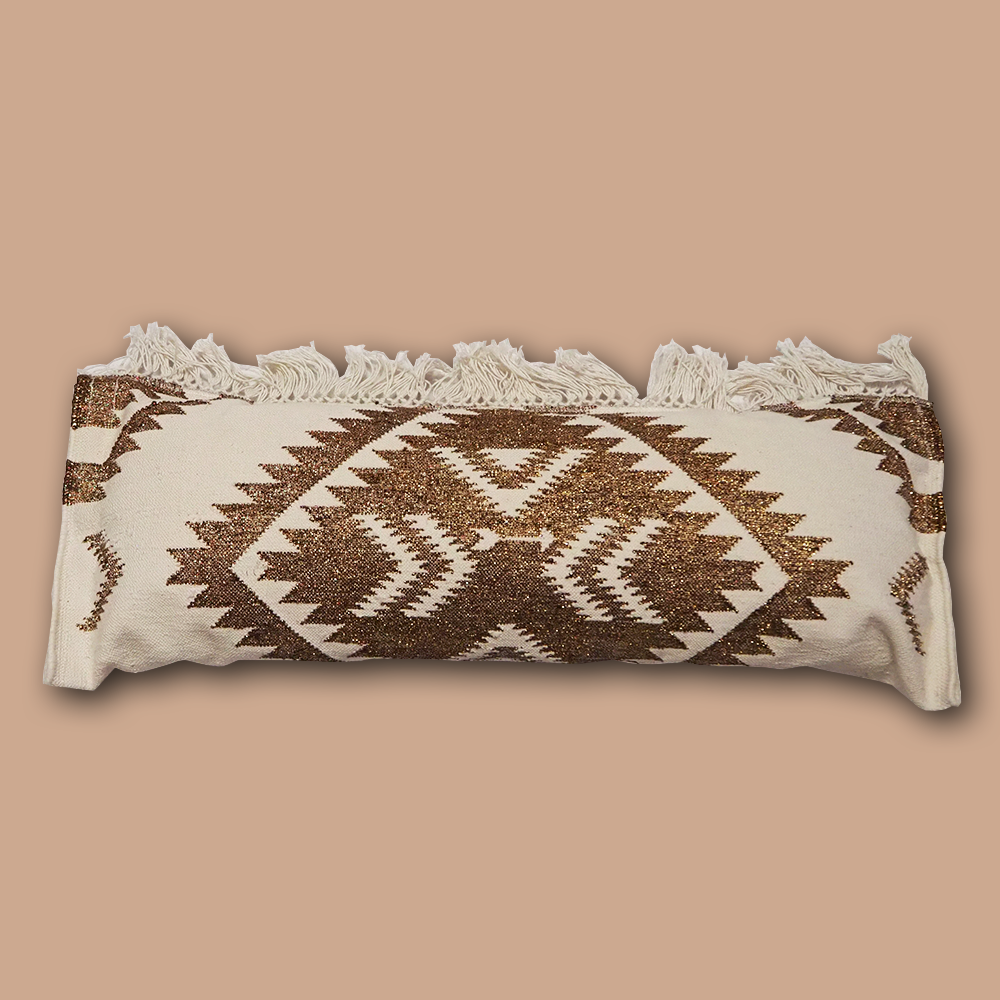 Kissen NAVAJO GLAMOUR - bronze